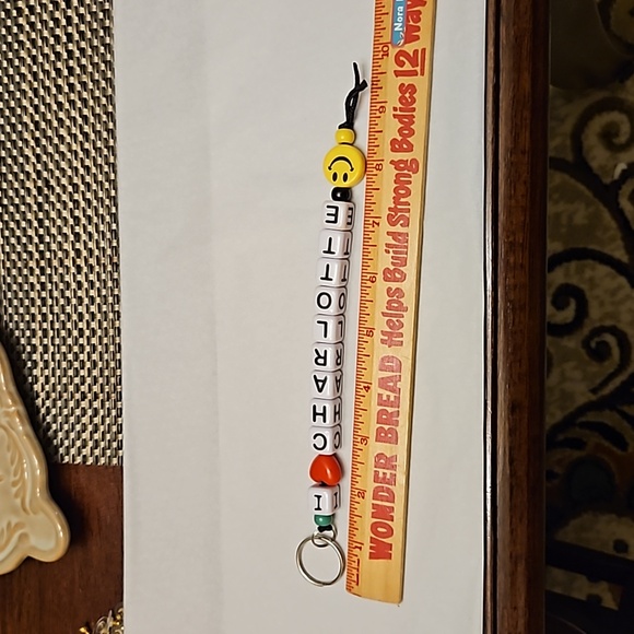 I LOVE CHARLOTTE KEYCHAIN - Picture 7 of 7